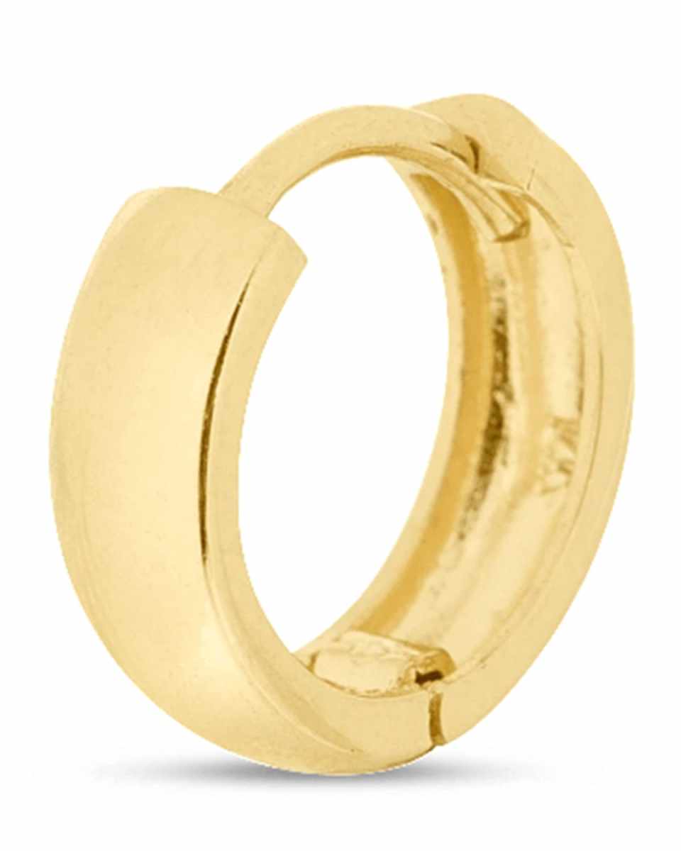 Tiny Hollow Hoop Earrings